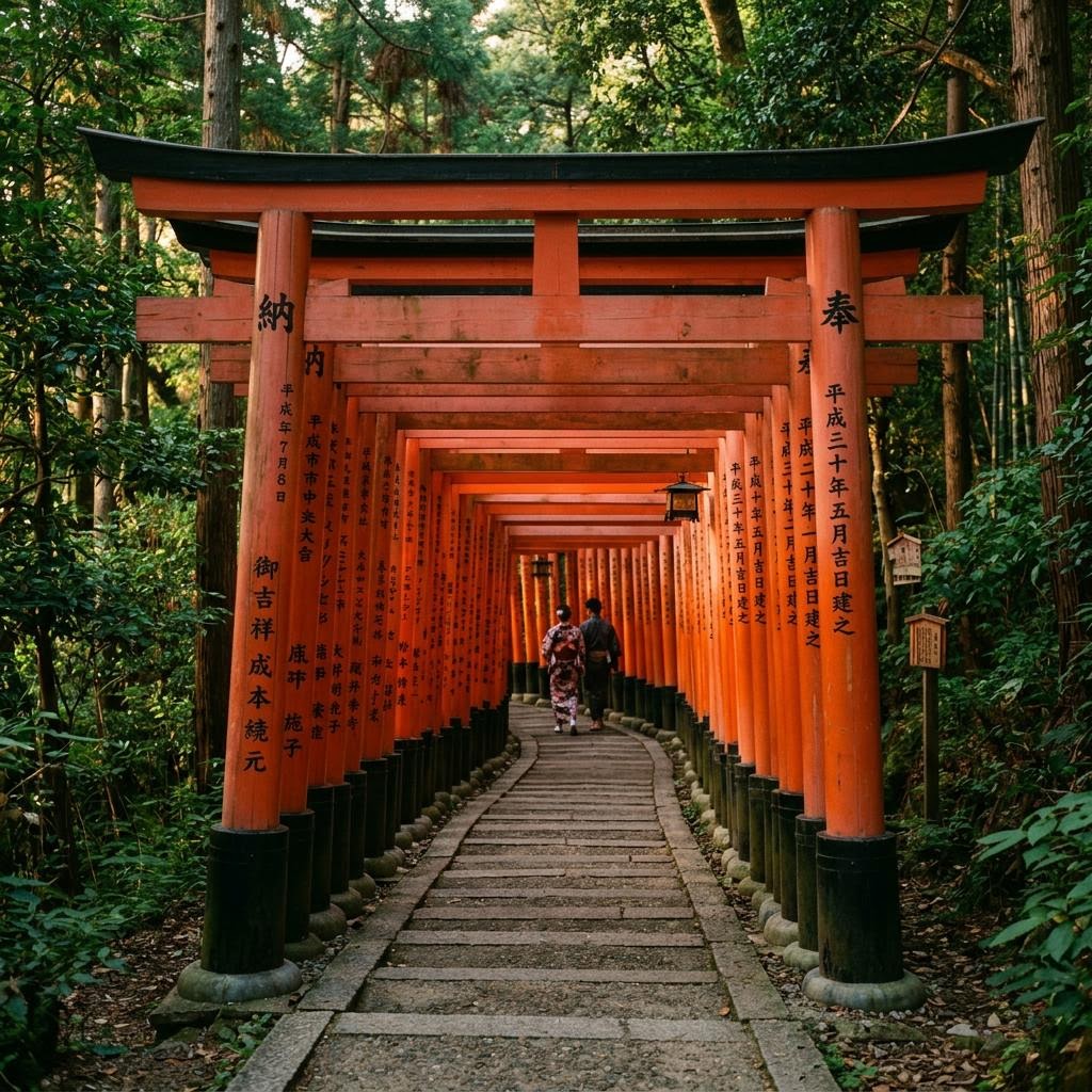 Scenic view of Kyoto, Japan