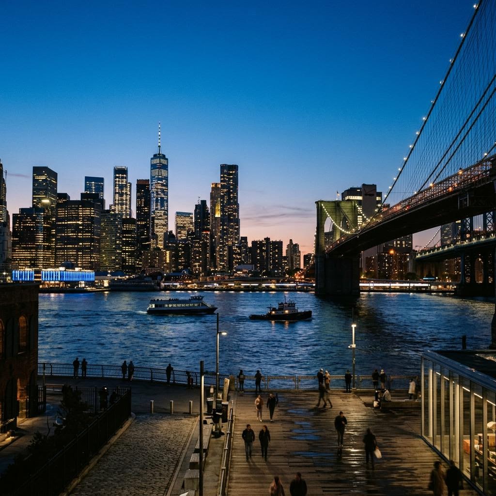 Scenic view of New York, United States