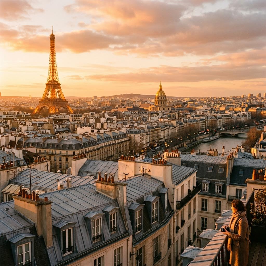 Scenic view of Paris, France