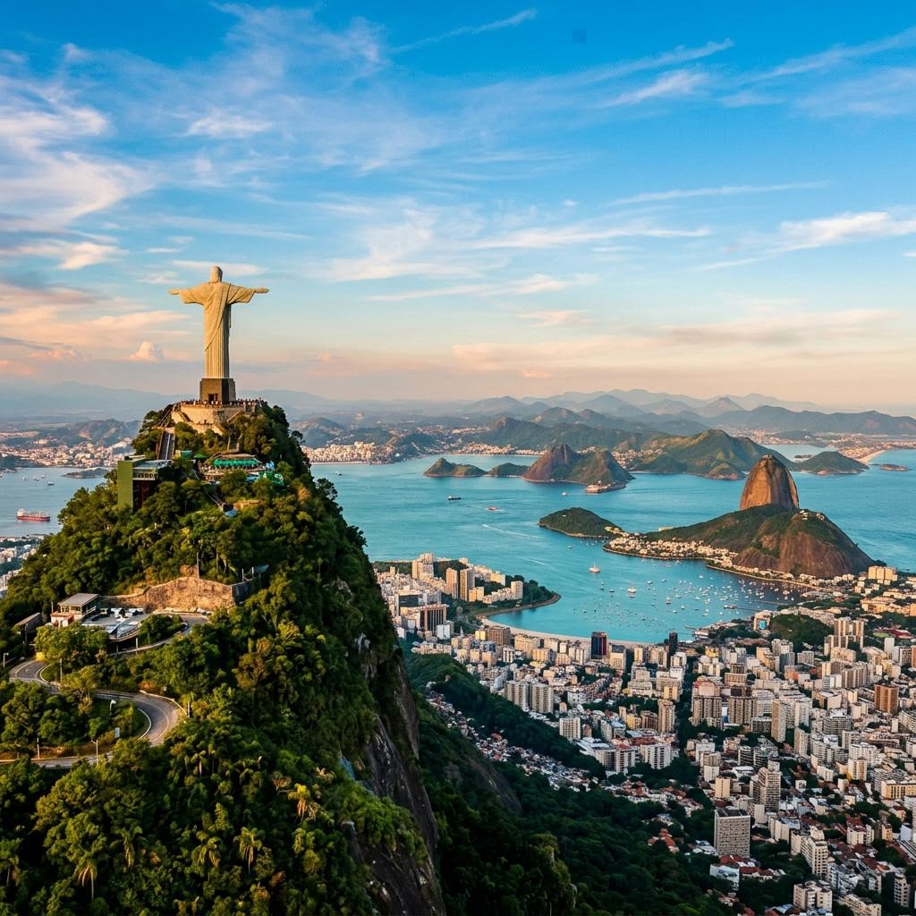 Scenic view of Rio de Janeiro, Brazil